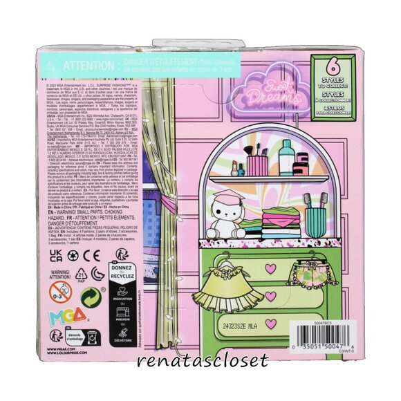 L.O.L Surprise! 10-pc Mix & Match Accessories Set - Slumber Party NWT/NIP - Picture 5 of 7